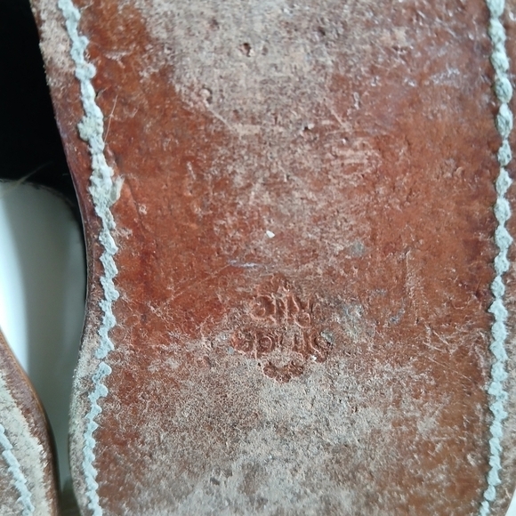 Vintage Child's Stride Rite Saddle Oxford Shoes Leather In Box Size 6.5 EE - Picture 12 of 13